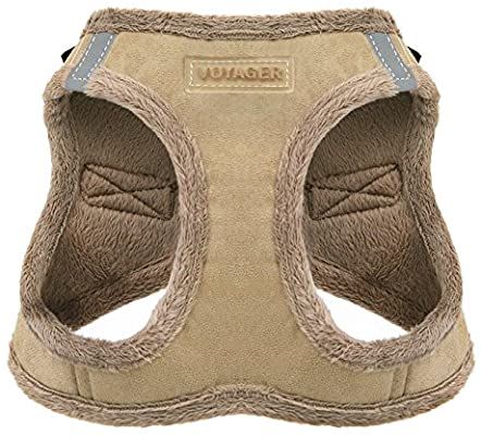 best pet supplies voyager plush suede dog harness
