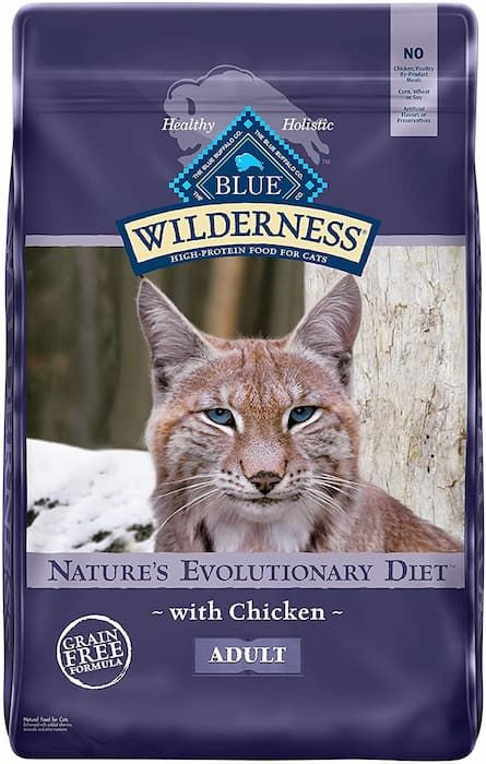 blue buffalo wilderness high protein grain free natural adult dry cat food