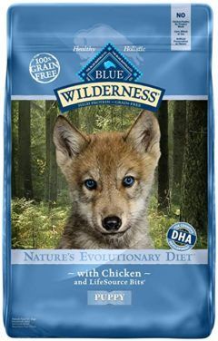 blue buffalo wilderness high protein grain free natural puppy dry dog food