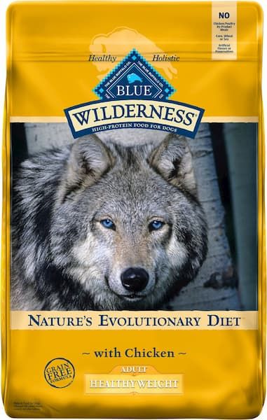 blue wilderness healthy weight dog food