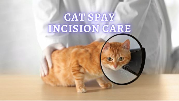 cat spay incision care