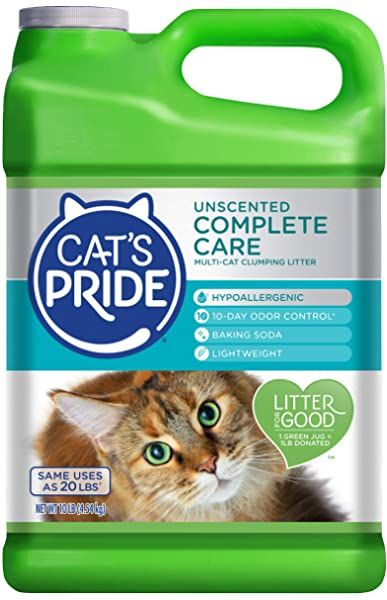 cats pride lightweight ultimate unscented clumping cay cat litter