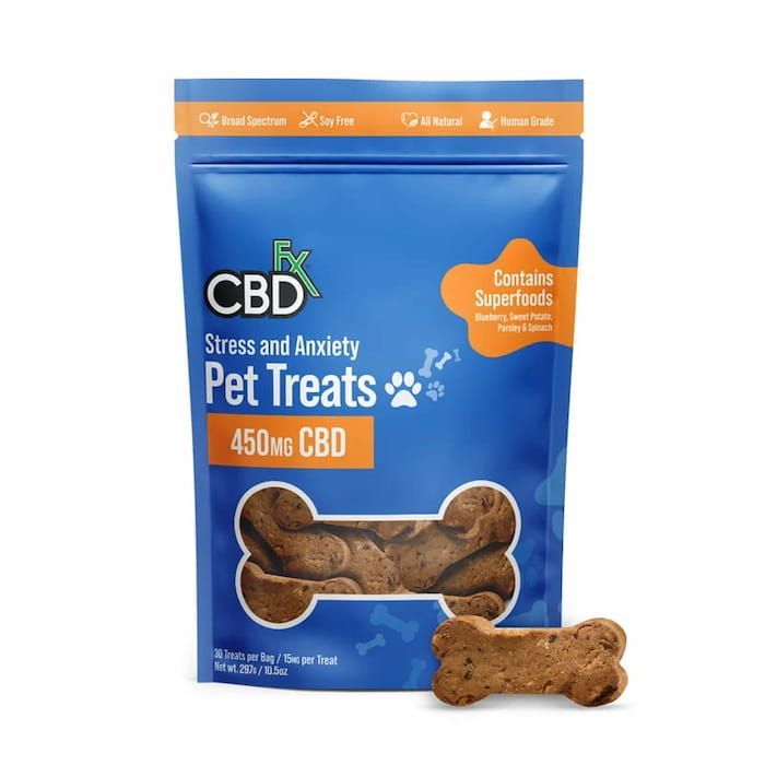 cbd pet treats for stress and anxiety