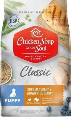 chicken soup for the soul dry puppy food chicken turkey brown rice recipe