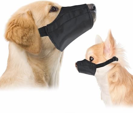 downtown pet supply nylon dog muzzle