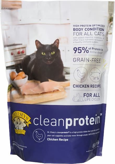 dr. elsey's cleanprotein chicken formula grain-free dry cat food