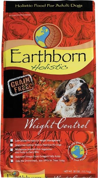 earthborn holistic weight control grain-free dry dog food