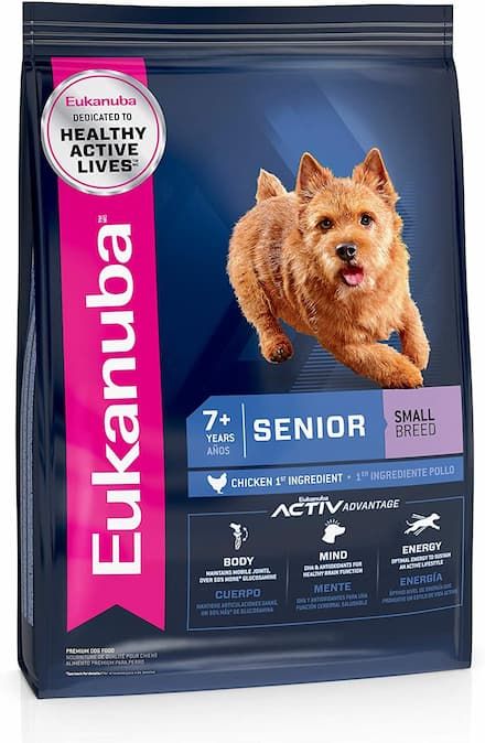 eukanuba small breed senior dog