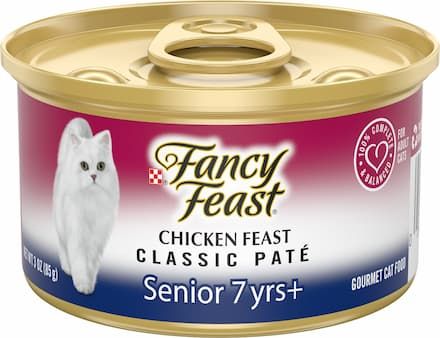 fancy feast chicken feast pate senior canned cat food