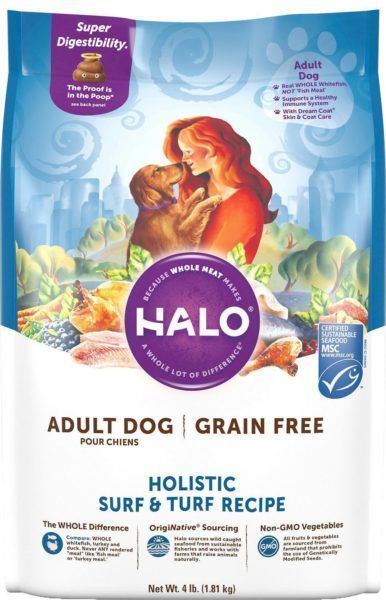 halo holistic grain free surf and turf recipe