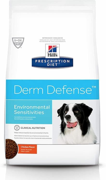 hills prescription diet derm defense canine dog food
