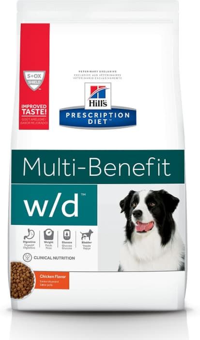 hills prescription diet wd multi-benefit digestive dry dog food