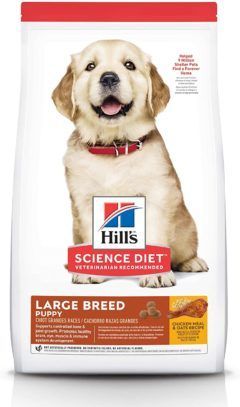 hills science diet dry dog food puppy chicken meal and barley recipe