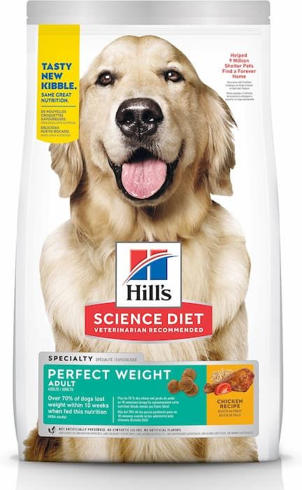 hills science diet perfect weight dog food