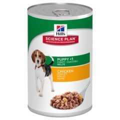 hills science plan wet puppy food with chicken