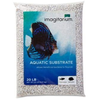 imagitarium mini white aquarium gravel