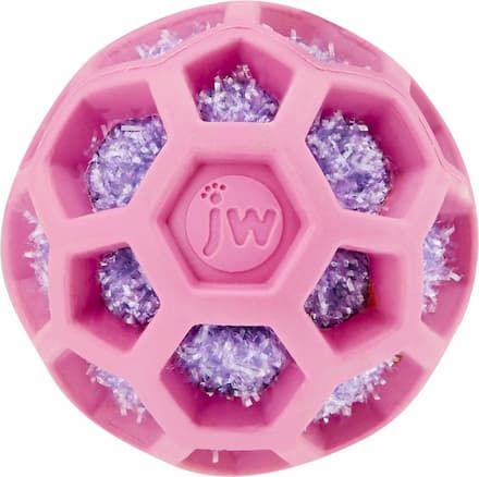 jw pet cataction rattle ball cat toy
