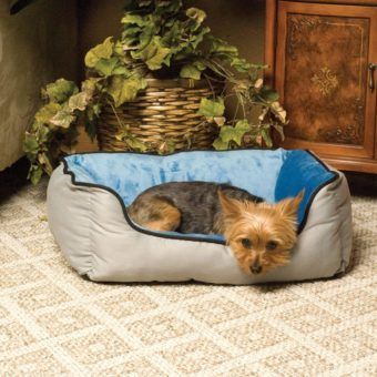 k and h self-warming lounge sleeper pet bed