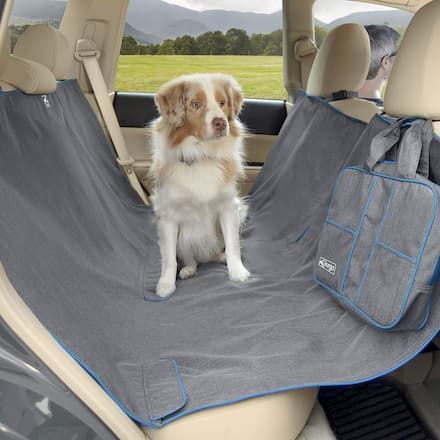 kurgo heather hammock gray dog car seat cover