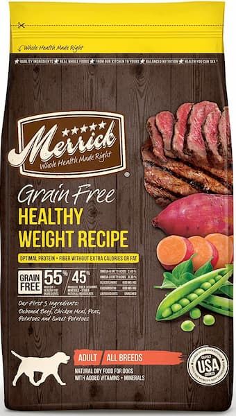 merrick grain free healthy weight