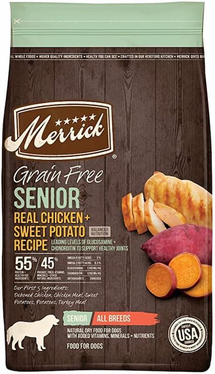 merrick grain free senior