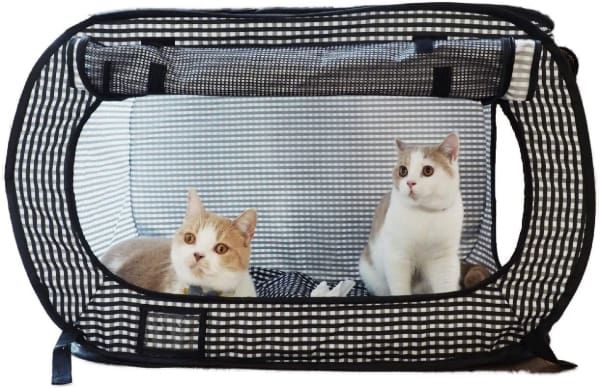 necoichi portable stress-free cat cage