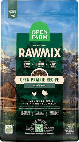 open prairie grain-free rawmix for cats
