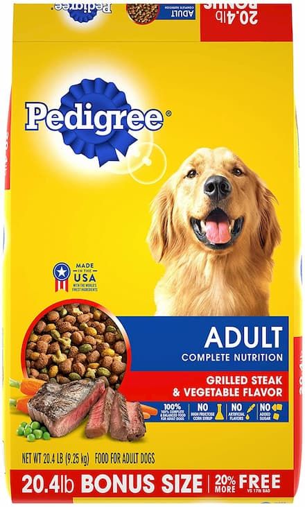 pedigree adult complete nutrition dry dog food
