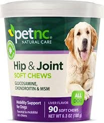 petnc natural care hip and joint soft chews
