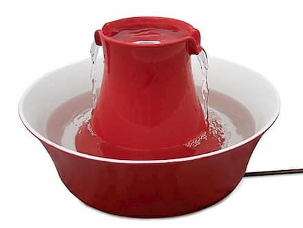 petsafe drinkwell red avalon fountain