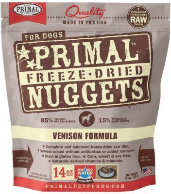 primal freeze dried dog food chicken formula