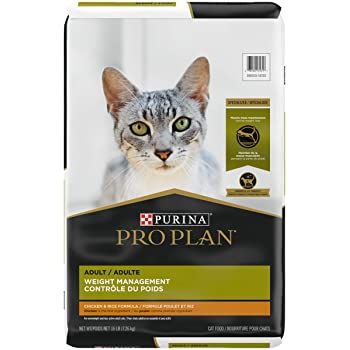 purina pro plan focus adult weight management chicken and rice formula dry cat food