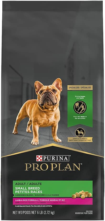 purina pro plan shredded blend adult small breed