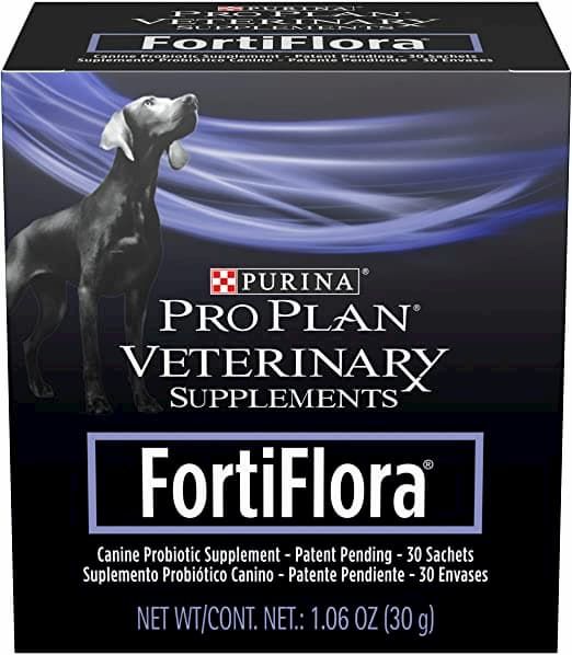 purina veterinary diets fortiflora canine nutritional supplement