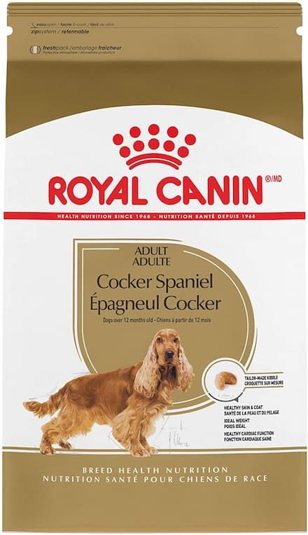 royal canin cocker spaniel adult dry dog food