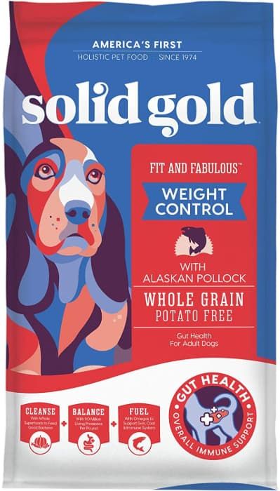 solid gold fit and fabulous low fat fresh caught alaskan pollock adult dry dog food