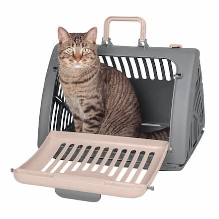 sportpet designs kitty city tan pet travel carrier