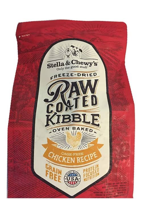 stella and chewys chicken raw coated baked kibble