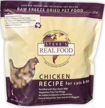 steves real food freeze-dried raw nuggets