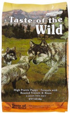 taste of the wild high prairie puppy formula grain free dry dog food