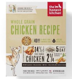 the honest kitchen human grade dehydrated organic whole grain dog food