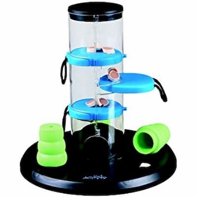 trixie activity gambling tower dog toy