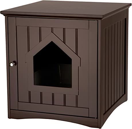 trixie wooden cat home and litter box