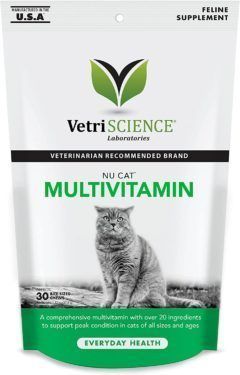 vetri science laboratories-nucat multivitamin formula for cats