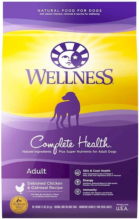 wellness complete health natural healthy weight dry dog food