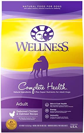 wellness complete natural dry dog food