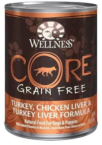 wellness core grain free weight management canned dog food